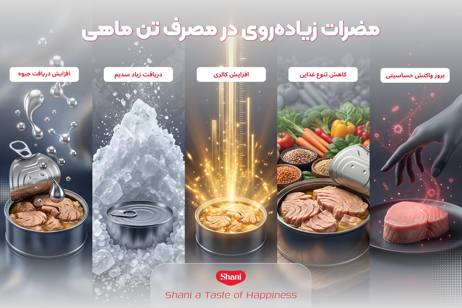 خواص کنسرو تن ماهی برای سلامت بدن؟ 